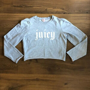 Juicy Couture Crop Sweater in Grey